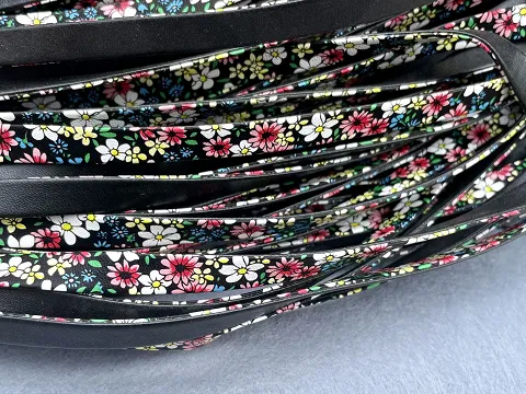 Шкіряний плоский шнур 10*2мм