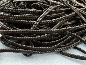 Шкіряна плетена кіска 7*3мм