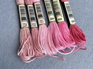 Нитки мулине СХС (аналог ДМС)