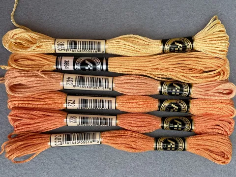 Нитки мулине СХС (аналог ДМС)