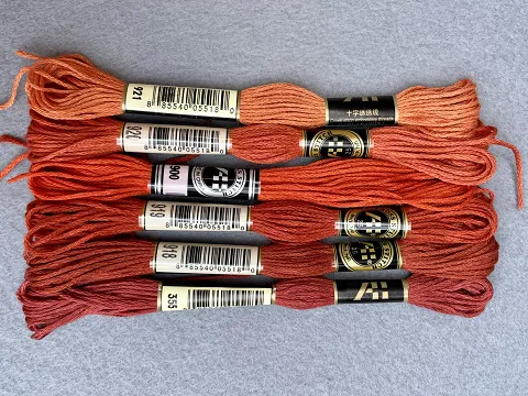 Нитки муліне СХС (аналог ДМС)