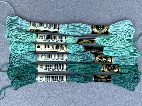 Нитки мулине СХС (аналог ДМС)