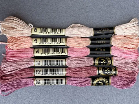 Нитки мулине СХС (аналог ДМС)