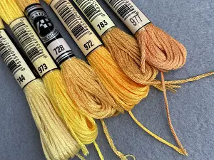 Нитки мулине СХС (аналог ДМС)