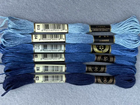 Нитки мулине СХС (аналог ДМС)