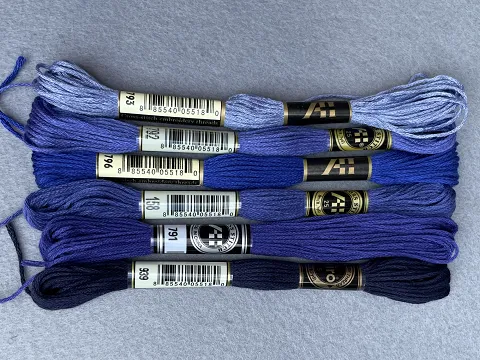 Нитки мулине СХС (аналог ДМС)