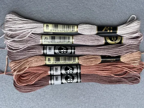 Нитки мулине СХС (аналог ДМС)