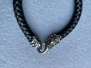 Браслет зі шкіри