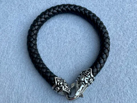 Браслет зі шкіри