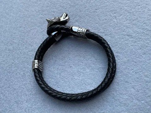 Браслет зі шкіри