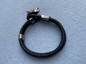 Браслет зі шкіри