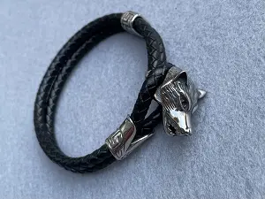 Браслет зі шкіри