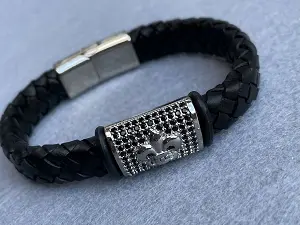 Браслет зі шкіри