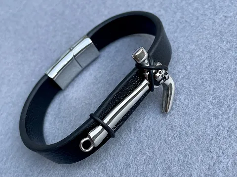 Браслет зі шкіри