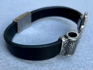 Браслет зі шкіри