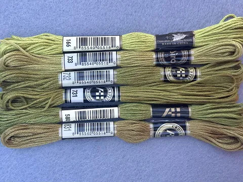 Нитки мулине СХС (аналог ДМС)