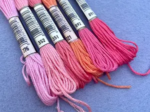 Нитки мулине СХС (аналог ДМС)