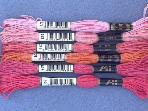 Нитки мулине СХС (аналог ДМС)