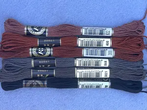 Нитки муліне СХС (аналог ДМС)