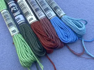 Нитки муліне СХС (аналог ДМС)