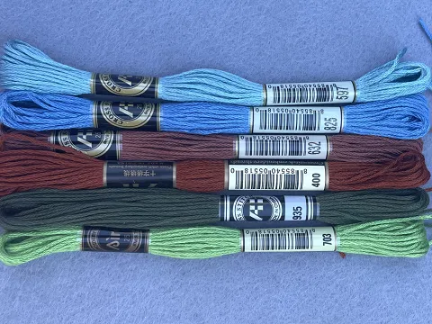Нитки муліне СХС (аналог ДМС)