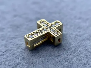 Бусина Крест Milano Lux