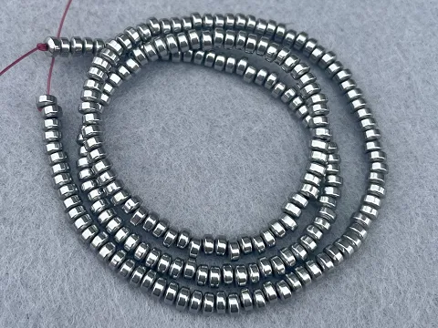 Гематит Рондель-3мм