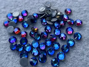 Клейові стрази Swarovski (HotFix) ss 16 /100шт