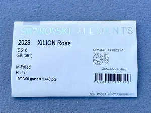 Клейові стрази Swarovski (HotFix) ss 6 /100шт