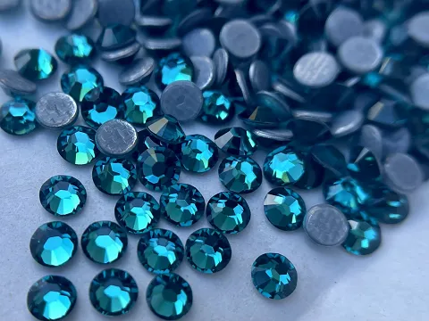 Клейові стрази Swarovski (HotFix) ss 10 /100шт