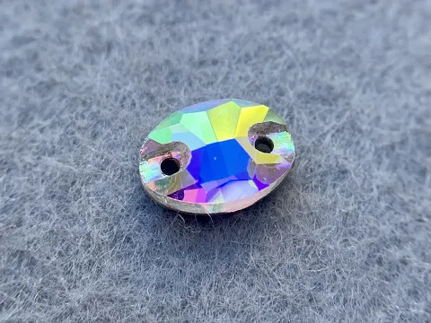 Пришивне каміння (скло)-7*10мм/48шт