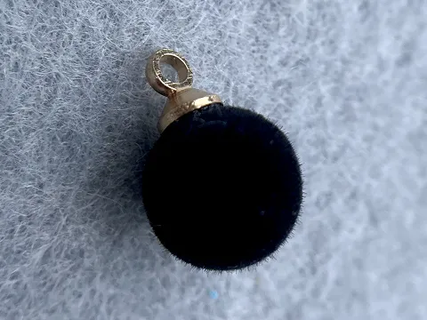 Підвіска "Куля-велюр"