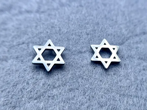 Сережки "Зірка Давида"