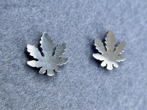 Сережки "Коноплі"