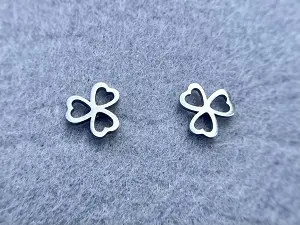 Сережки "Трилистник"