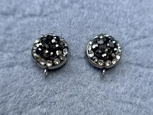 Швенза зі стразами з нержавіючої сталі