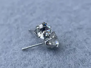 Сережки з фіанітами Milano