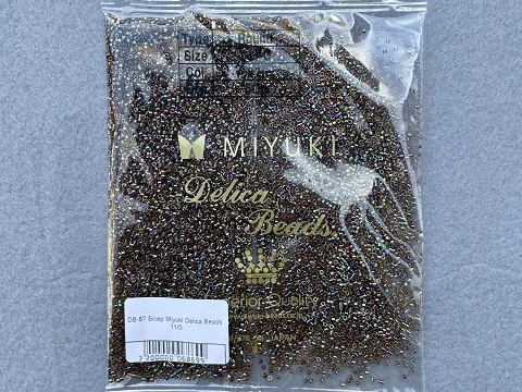 Бісер Японський MIYUKI Delica DB-87, 11/0-50гр