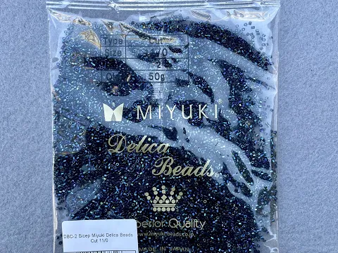 Бісер Японський MIYUKI Delica CUT-DBС-2, 11/0-50гр