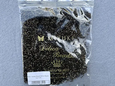 Бісер Японський MIYUKI Delica CUT-DBС-7, 11/0-50гр