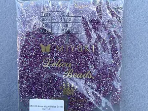 Бісер Японський MIYUKI Delica CUT-DBС-56, 11/0-50гр