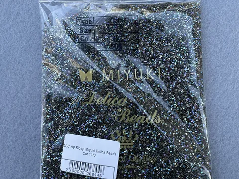 Бісер Японський MIYUKI Delica CUT-DBС-89, 11/0-50гр