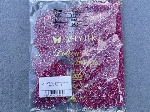 Бісер Японський MIYUKI Delica CUT-DBС-902, 11/0-50гр