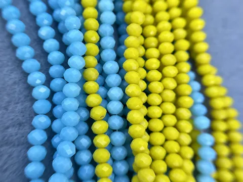 Кришталь Сфера (Рондель) - 4мм-Сет