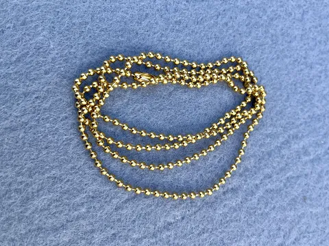 Ланцюжок 60 см з нержавіючої сталі