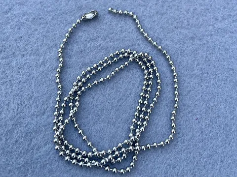 Ланцюжок 60 см з нержавіючої сталі