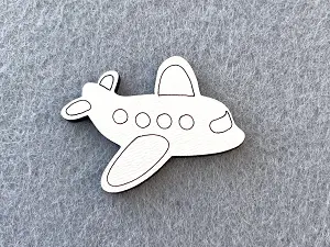Декор з фанери "Літак"