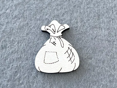 Декор із фанери "Мішок"