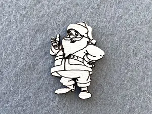 Декор із фанери "Дід Мороз"