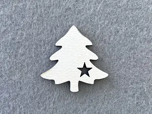 Декор із фанери "Ялинка"